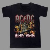 Camiseta Infantil AC/DC Hells Bells