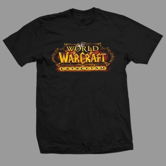 Camiseta World of Warcraft Cataclysm Logo