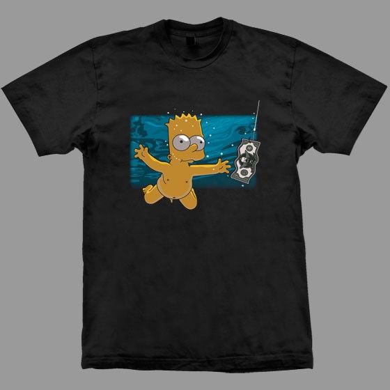 Camiseta No Fun - Bart Nevermind