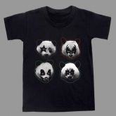 Camiseta Infantil No Fun Panda