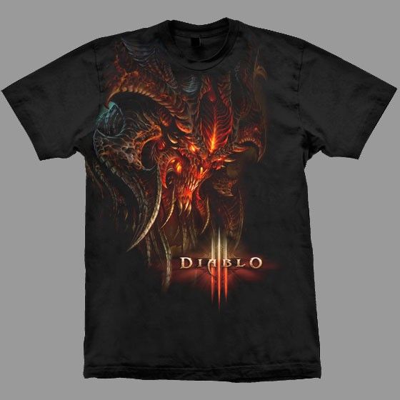 Camiseta Diablo III - 001
