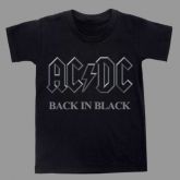 Camiseta Infantil AC/DC Back in Black