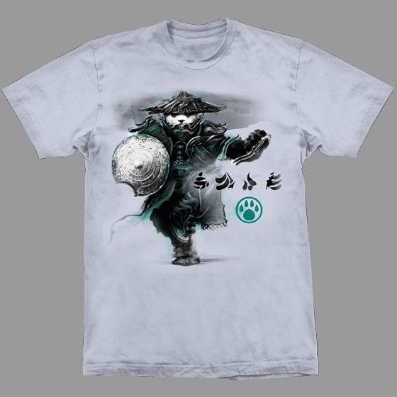 Camiseta World of Warcraft Pandaren Shield - 004MISTS